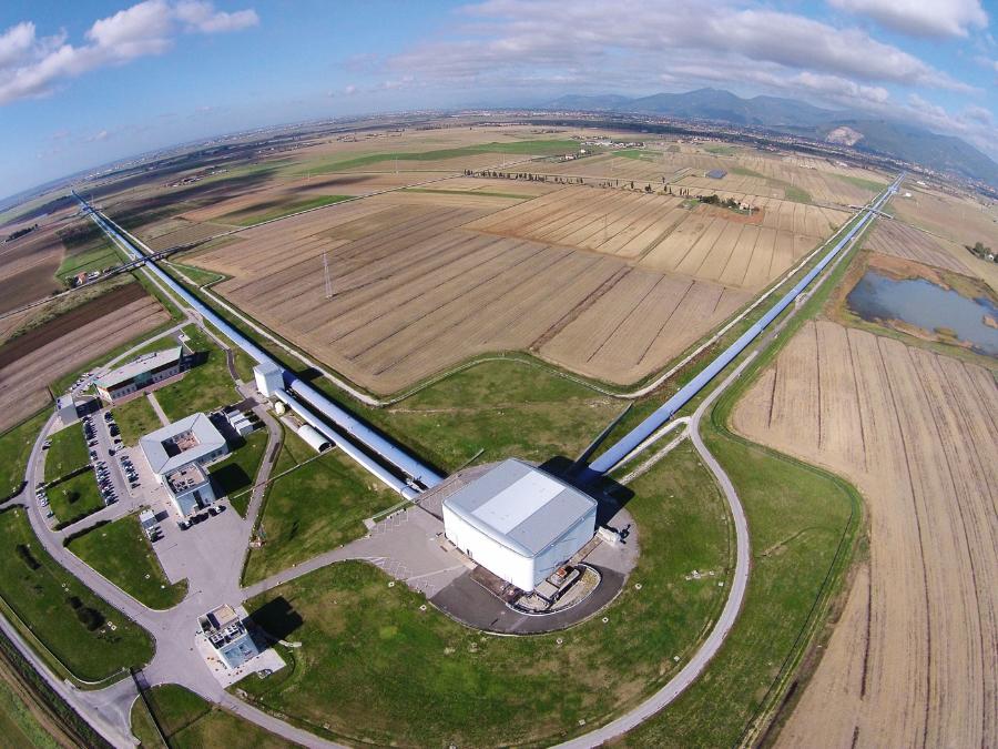 LIGO współpracuje ściśle z europejskim obserwatorium fal grawitacyjnych Virgo (na zdj.), które znajduje się we Włoszech.