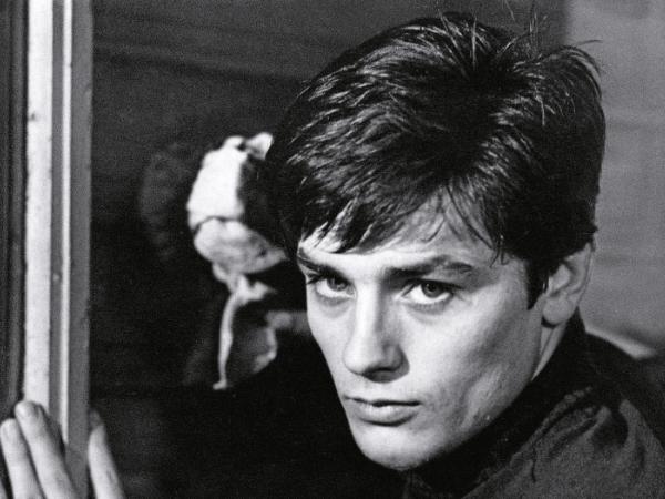 Alain Delon w filmie „Rocco i jego bracia” Luchino Viscontiego, 1960 r.