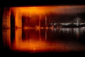 Pożar Mostu Łazienkowskiego