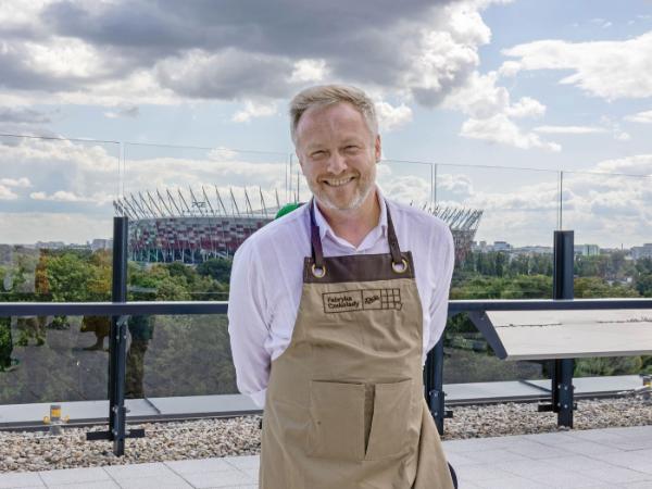 Robert Zydel, dyrektor Muzeum Fabryka Czekolady E.Wedel, z wykształcenia antropolog kultury