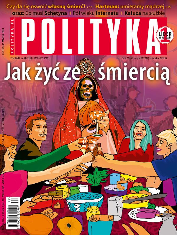 okładka - Polityka 44 2019
