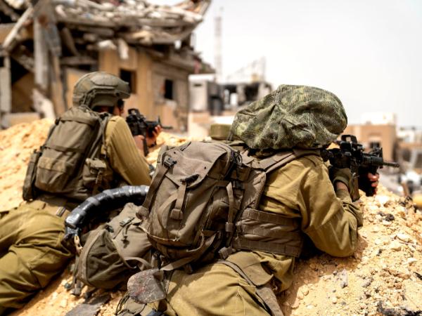 Izraelscy żołnierze w Strefie Gazy, maj 2025 r.