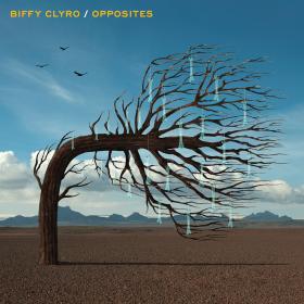 Biffy Clyro – Opposites, 2013. Ostatnia znana okładka Thorgersona. Przedstawia podobno najstarsze żyjące drzewo świata, rosnące na południu Chile.