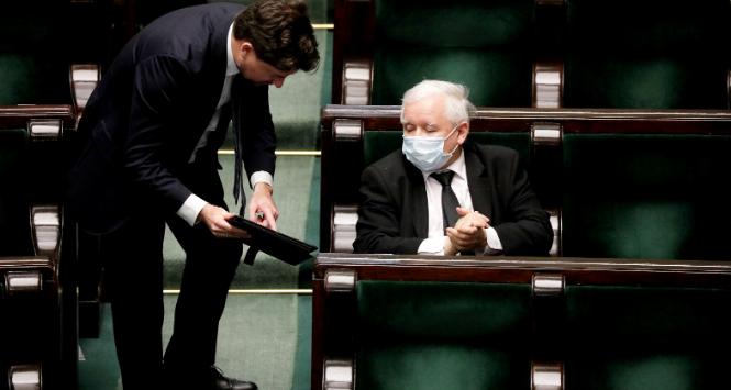 Jarosław Kaczyński w Sejmie