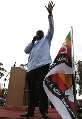 Tsvangirai, związkowiec, który budzi spore nadzieje.