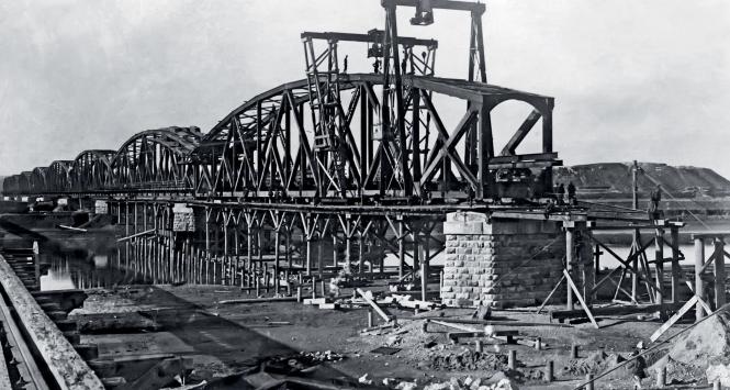 Budowa kolei bagdadzkiej, 1914 r.