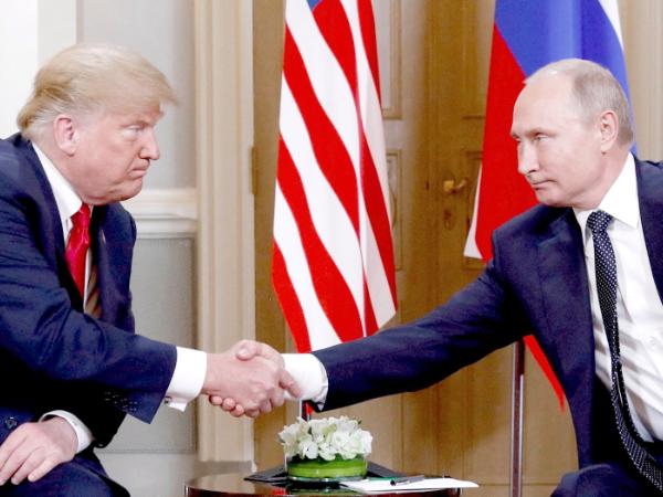 Szczyt Rosja-USA w Helsinkach, 2018 r.