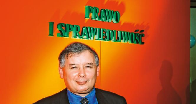 Jarosław Kaczyński w 2001 r.