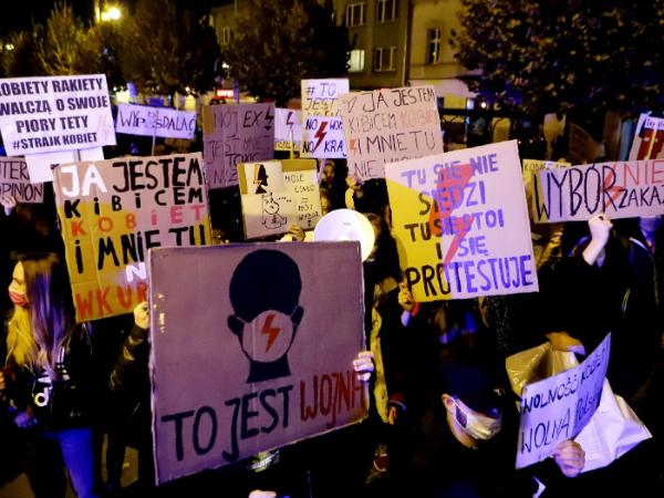 Protest w Częstochowie