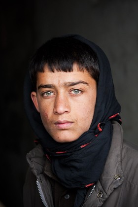 Uczeń szkoły podstawowej. Kapisa, 2009