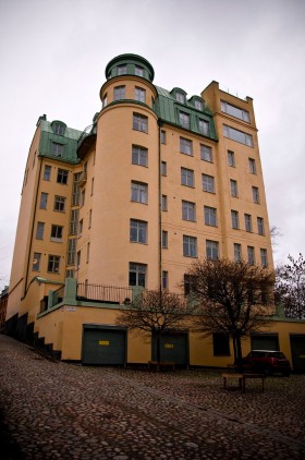 Dom z powieści Larssona, w którym mieszkała hakerka Lisbeth Salander