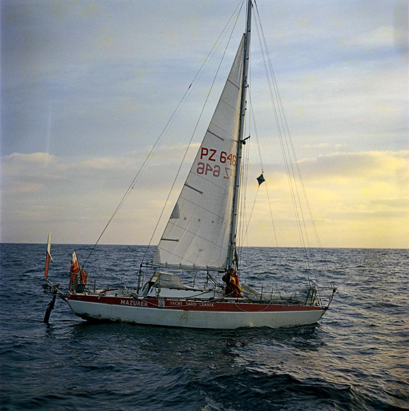 Jacht żaglowy Mazurek.