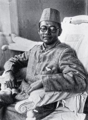Subash Chandra Bose, jeden z przywódców hinduskiego nacjonalizmu. Uciekł do Niemiec w 1940 r.