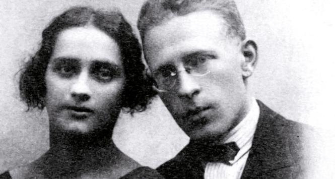 Alfred i Anna Wiera Binensztokowie, rodzice Liliany, lata 20. XX w. W kwietniu 1940 r. NKWD zamordowało Alfreda w Charkowie.