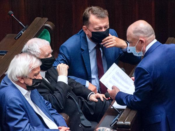 PiS podczas środowego posiedzenia Sejmu