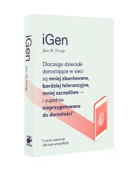 Okładka książki „iGen” Jean Twenge