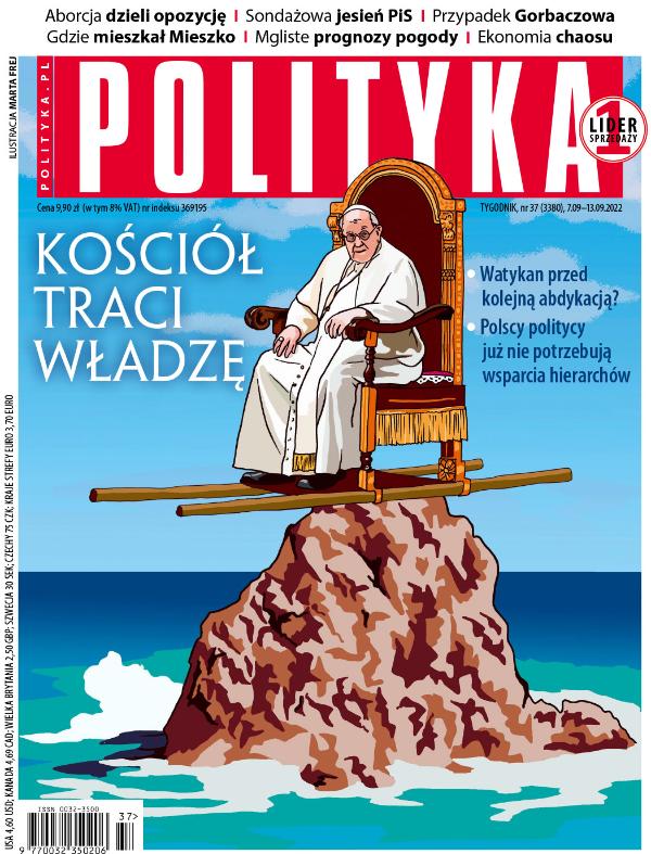 okładka - Polityka 37 2022
