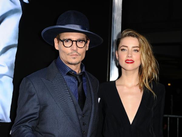 Johnny Depp i Amber Heard w 2014 r.
