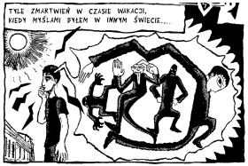 Kadr z komiksu Zografa