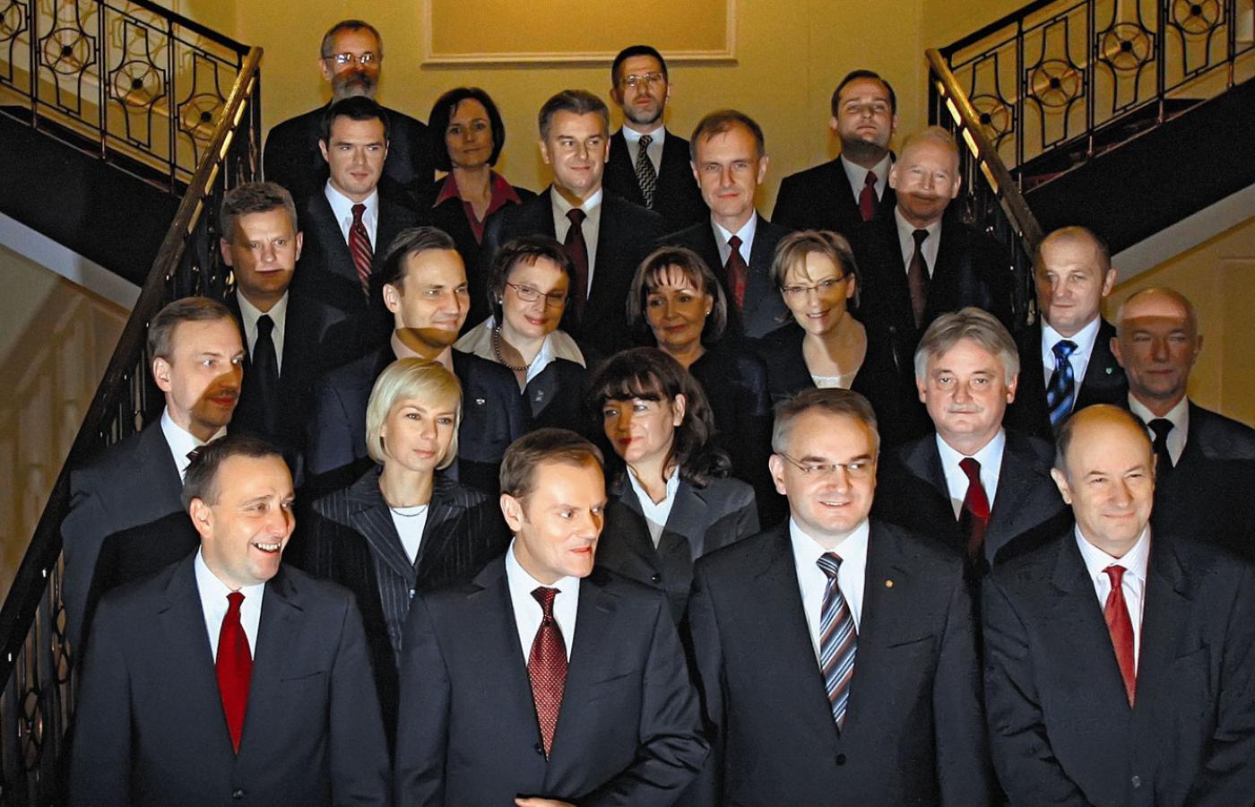 Rząd Donalda Tuska na starcie kadencji. Listopad 2007 r.