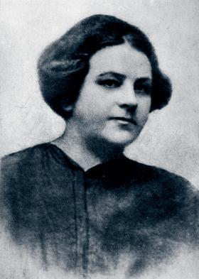 Maria z Koplewskich Juszkiewiczowa. Urodzona w 1865 r., była dwa lata starsza od Piłsudskiego.