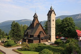 Karpacz, świątynia Wang