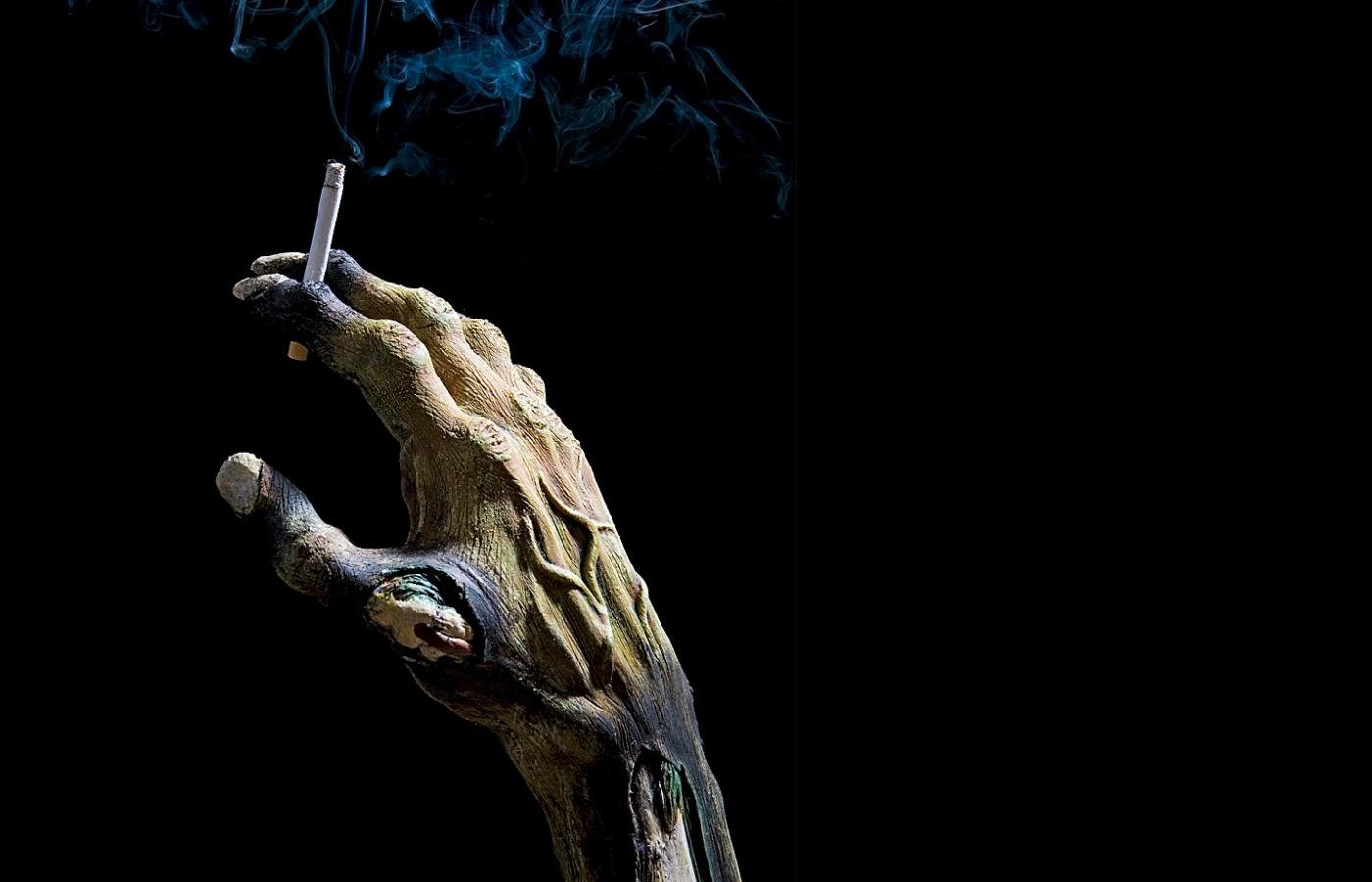 Ustawodawcy liczą na to, że obrzydliwe zdjęcia zmienią społeczny wizerunek palacza - z seksownego kowboja na mało atrakcyjnego kawalera z gnijącymi zębami.