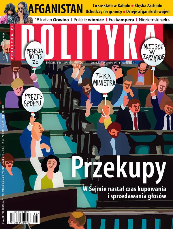 okładka - Polityka 35 2021