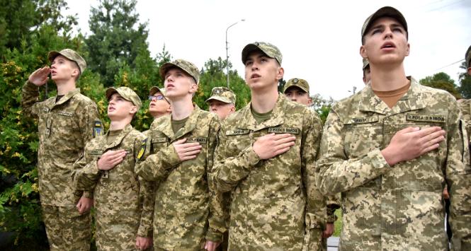 Ukraińscy żołnierze, Dzień Niepodległości