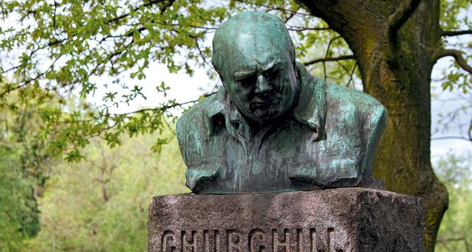 Pomnik Winstona Churchilla w Kopenhadze