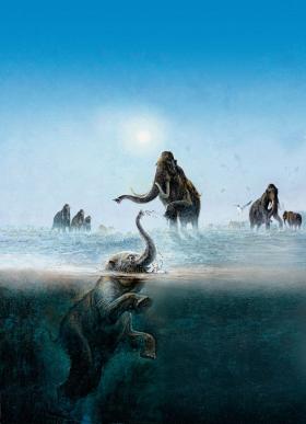 Mamuty narodziły się w Afryce ok. 5 mln lat temu, dokładnie w tym samym czasie, gdy powstawały – też w Afryce – pierwsze hominidy.