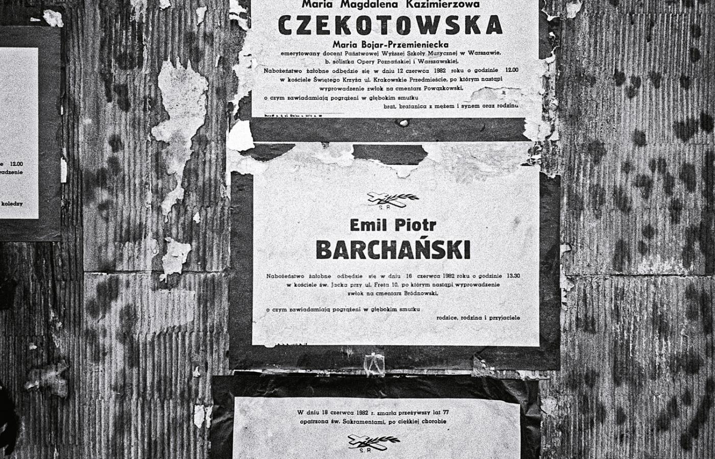 W czerwcu 1982 r. ciało Emila Barchańskiego wyłowiono z Wisły.