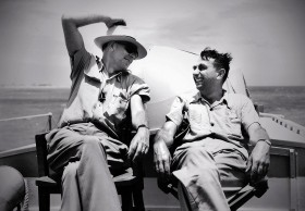 Ernest Lawrence i Edward Teller. Lata 50. XX wieku. Współtwórcy idei laserowej syntezy termojądrowej.