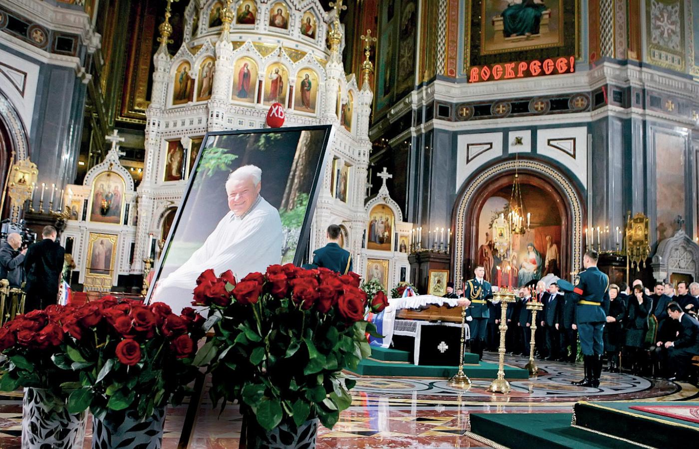 Od Stalina do Putina. Każdy nowy władca Rosji to była niespodzianka (na fot. pogrzeb Jelcyna).