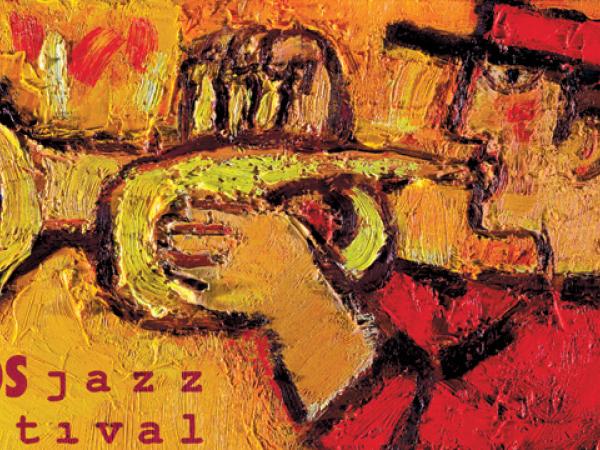Fragment plakatu Bielskiej Zadymki Jazzowej