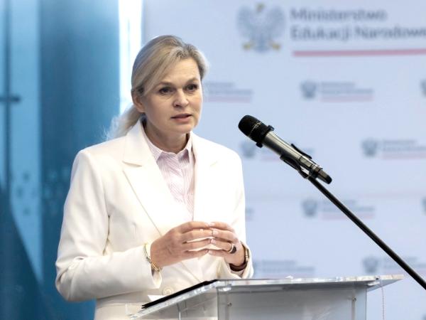 Ministra edukacji Barbara Nowacka