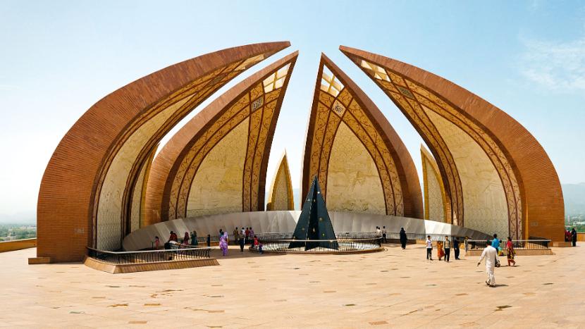 Islamabad. Pomnik Pakistanu – symbol jedności narodowej.