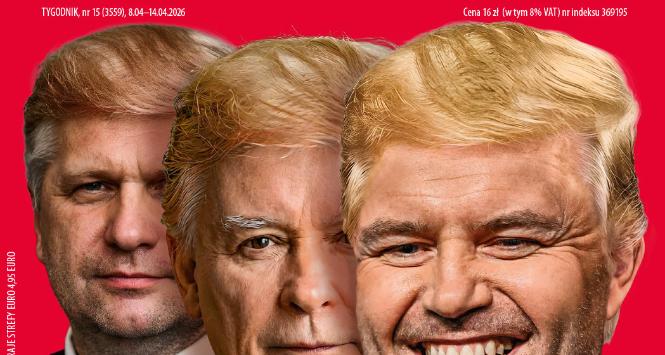 Okładka najnowszego numeru „Polityki”