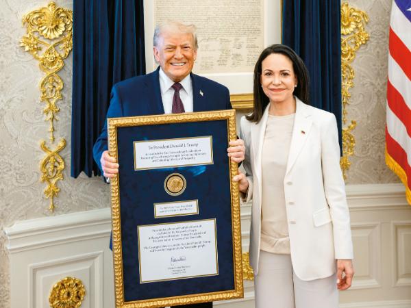 Donald Trump i Maria Corina Machado.