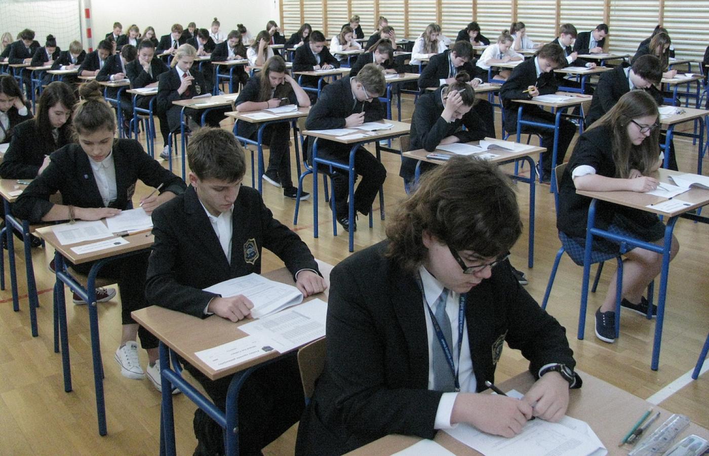Wyniki przedostatniego, tegorocznego, egzaminu gimnazjalnego są dość podobne do ubiegłorocznych.