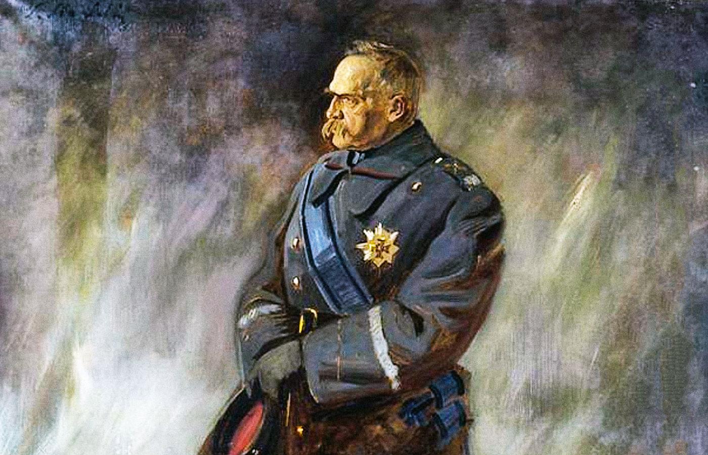Marszałek Józef Piłsudski na obrazie Stefana Norblina, lata 30.