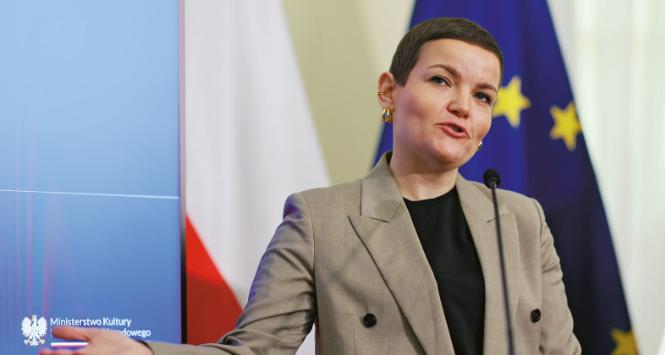 Ministra kultury Marta Cienkowska
