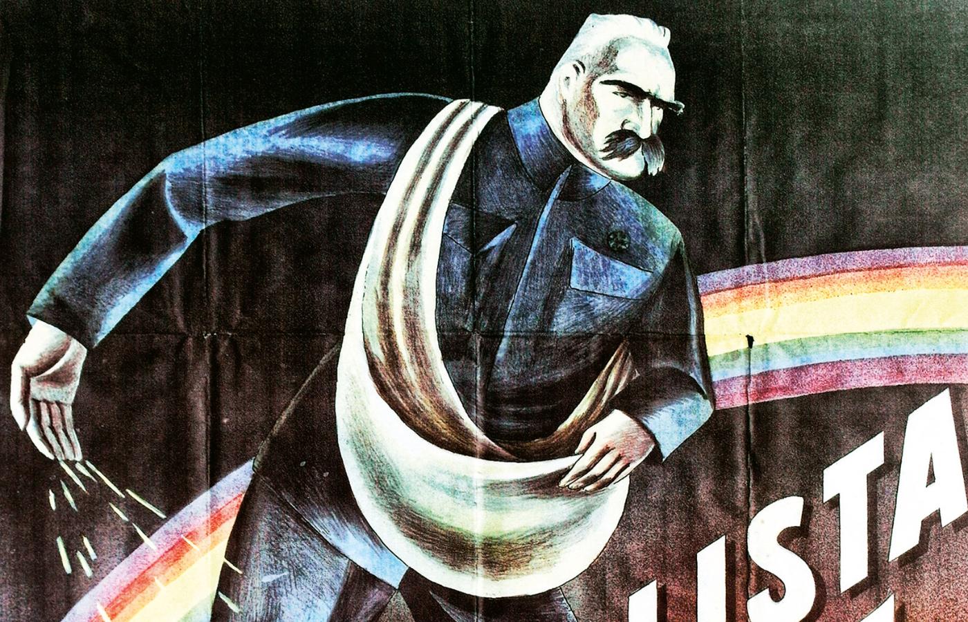 Wyborczy plakat propagandowy BBWR z 1928 r.