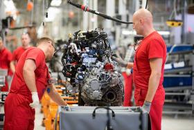 Nowoczesna fabryka modelu Volkswagen Crafter otwarta we Wrześni, październik 2016 r.