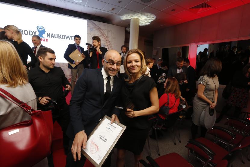 Emocje po odebraniu nagrody