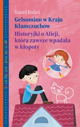 Gianni Rodari, „Gelsomino w Kraju Kłamczuchów”, „Historyjki o Alicji, która zawsze wpadała w kłopoty” (od lat 6). Za sprawą Gelsomino, młodzieńca o wyjątkowo mocnym głosie, którego siła burzy budynki, wyruszamy w podróż do Kraju Kłamczuchów. W państwie tym znane nam słowa oznaczają coś zupełnie innego. Przewodnikiem po tej krainie jest kot Zoppino, który musi szczekać zamiast miauczeć. Poznamy także niezwykłe przygody filigranowej Alicji, która raz po raz przepada a to w budziku, a to w torcie na swoje siódme urodziny...