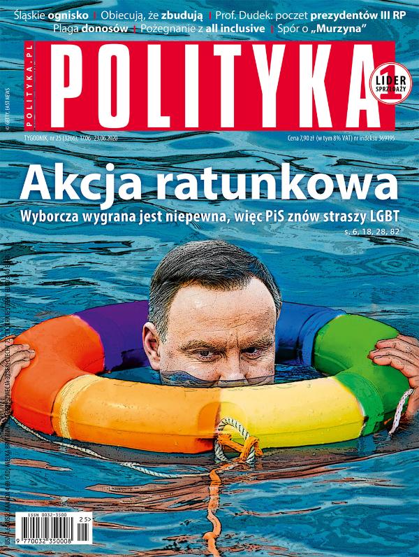 okładka - Polityka 25 2020
