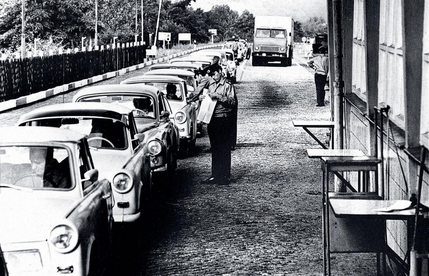 Przejście graniczne w Świecku, 1969 r.