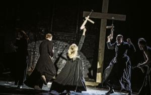 „Klątwa” Stanisława Wyspiańskiego w reż. Olivera Frljicia w Teatrze Powszechnym w Warszawie.