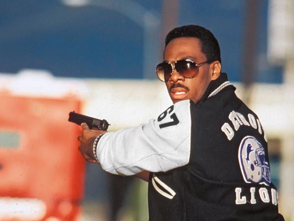 Eddie Murphy w pierwszym „Gliniarzu z Beverly Hills” z 1984 r.